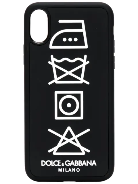 Dolce & Gabbana logo iPhone X case 