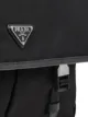 Prada flap front messenger bag