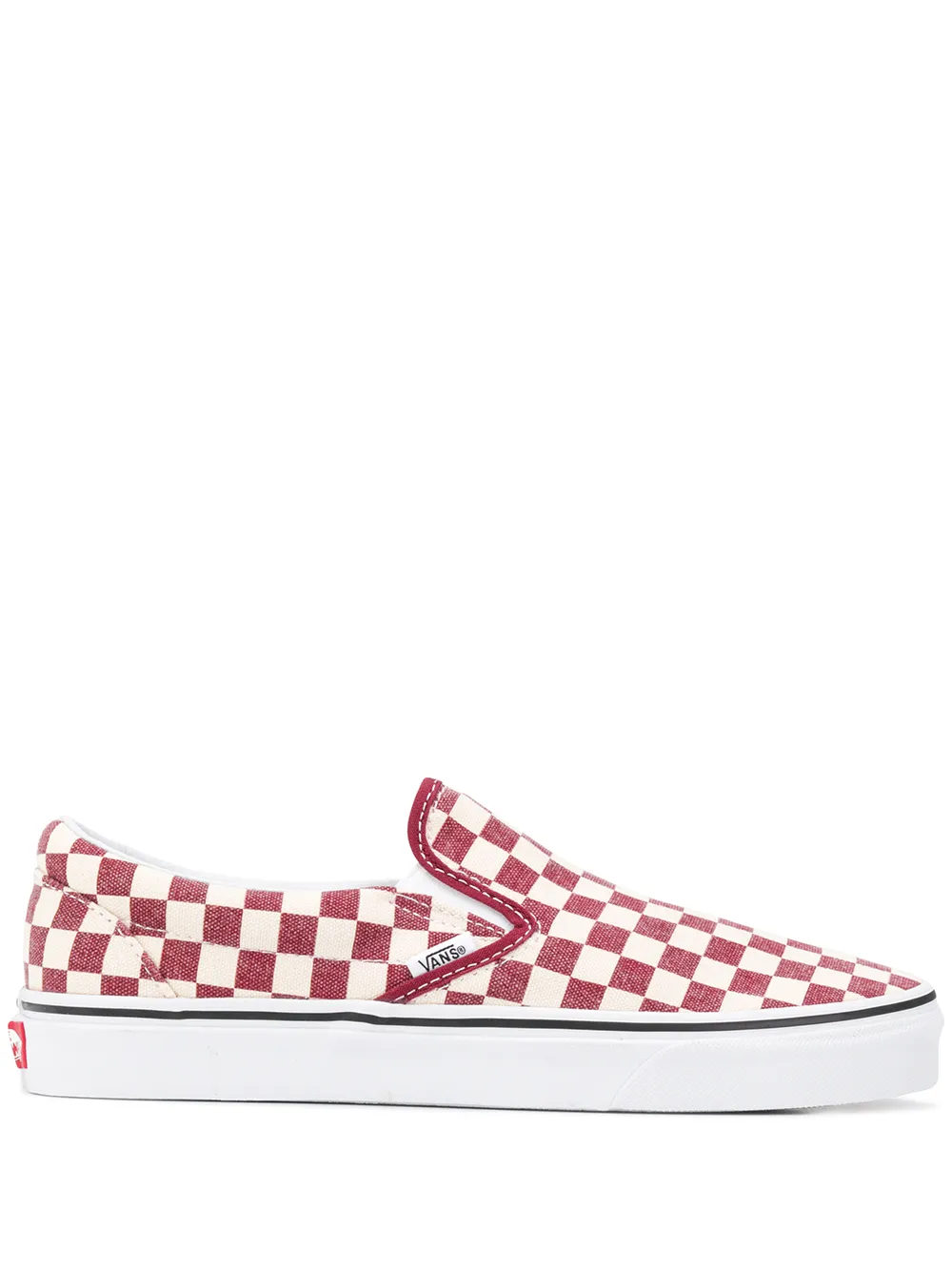 vans checkerboard rhubarb