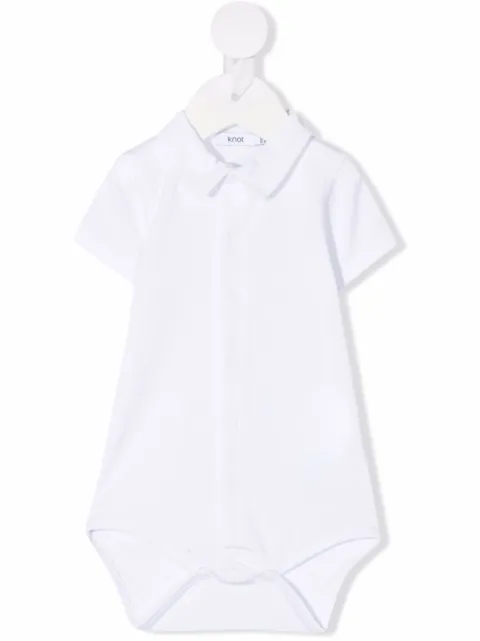 Knot Short sleeve classic collar body
