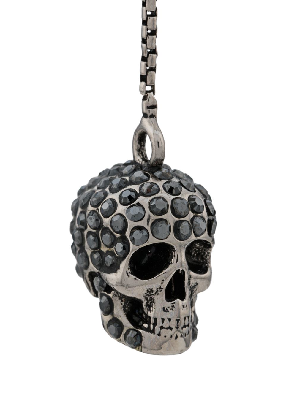 фото Alexander McQueen серьги-подвески с декором Skull