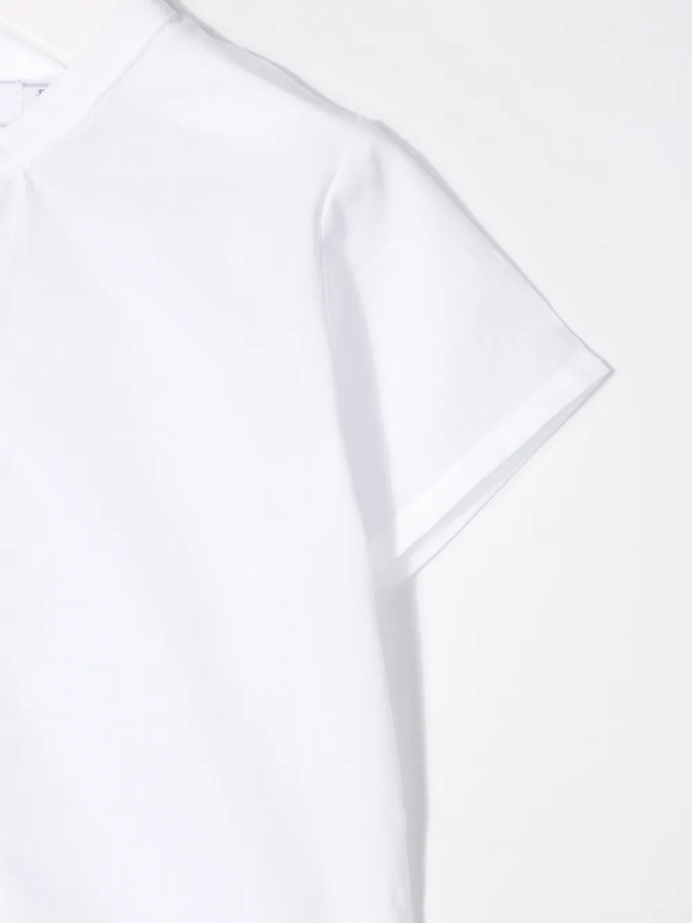 Knot Rompertje met korte mouwen Wit