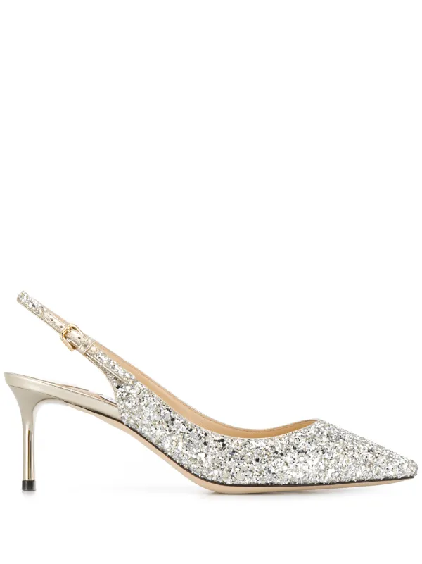 jimmy choo glitter slingback