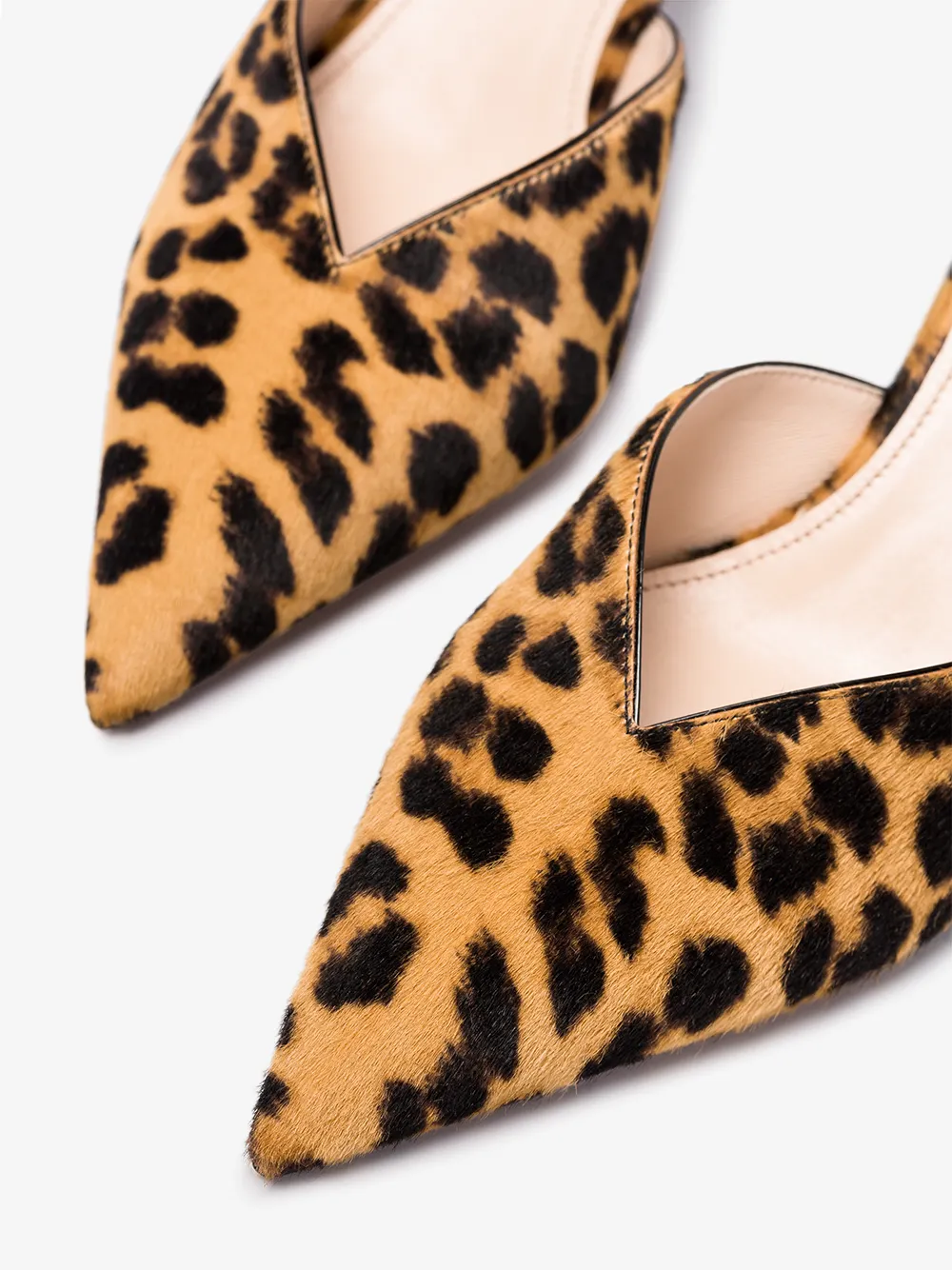 PRADA PRADA LEOPARD PRINT CALF HAIR MULES,1S633LF065F9C14134418