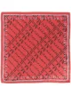 Mulberry all-over logo scarf