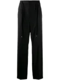 Saint Laurent belted tailored trousers - Black