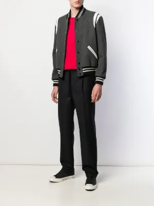 サンローラン Saint Laurent Tailored Pants Saint Laurent straight-leg Tailored Trousers | Black | FARFETCH