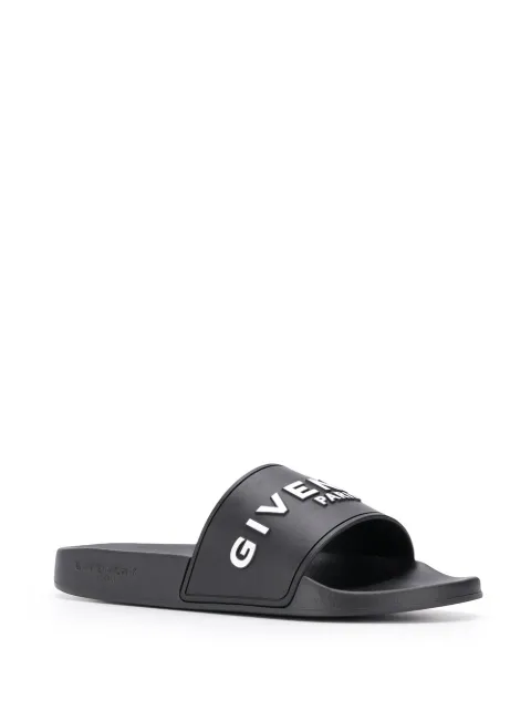 Givenchy Women's Be08209809001 Black Rubber Sandals