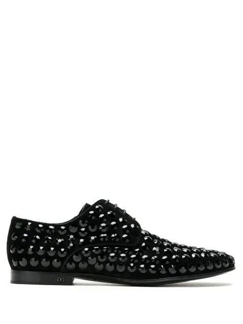 Dolce & Gabbana stud-embellished oxford shoes