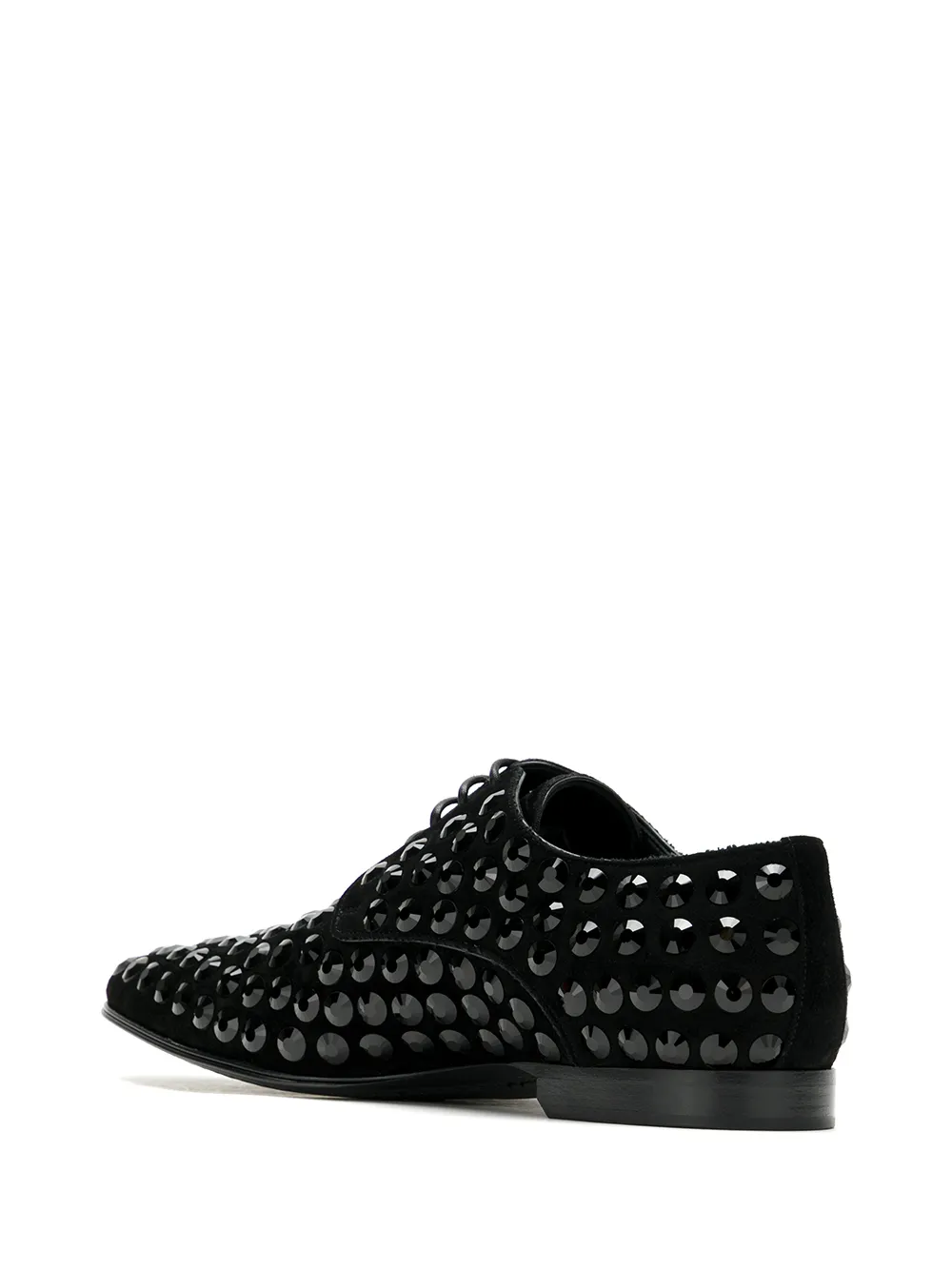 Dolce & Gabbana stud-embellished oxford shoes Black