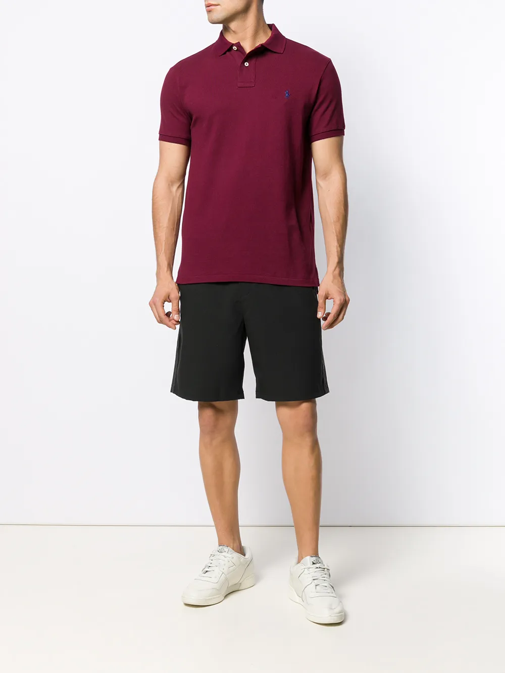 Polo Ralph Lauren Slim-fit poloshirt - Rood