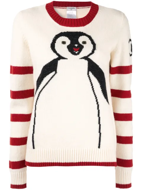 Chanel Pre-Owned 2007 Penguin Knit 
