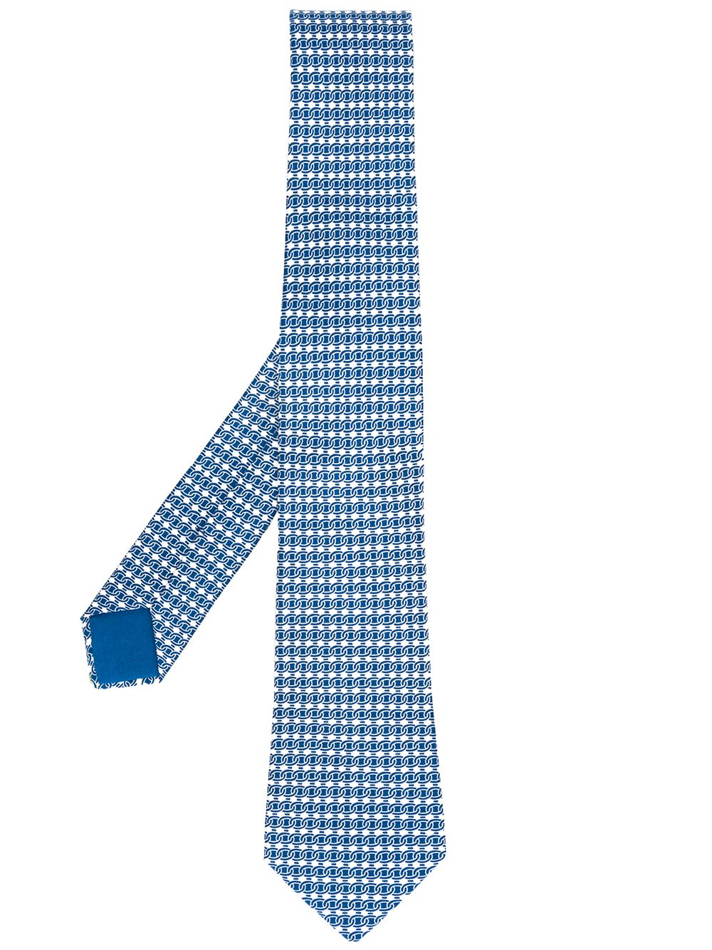 фото Hermès Pre-Owned галстук 2000-х годов с узором