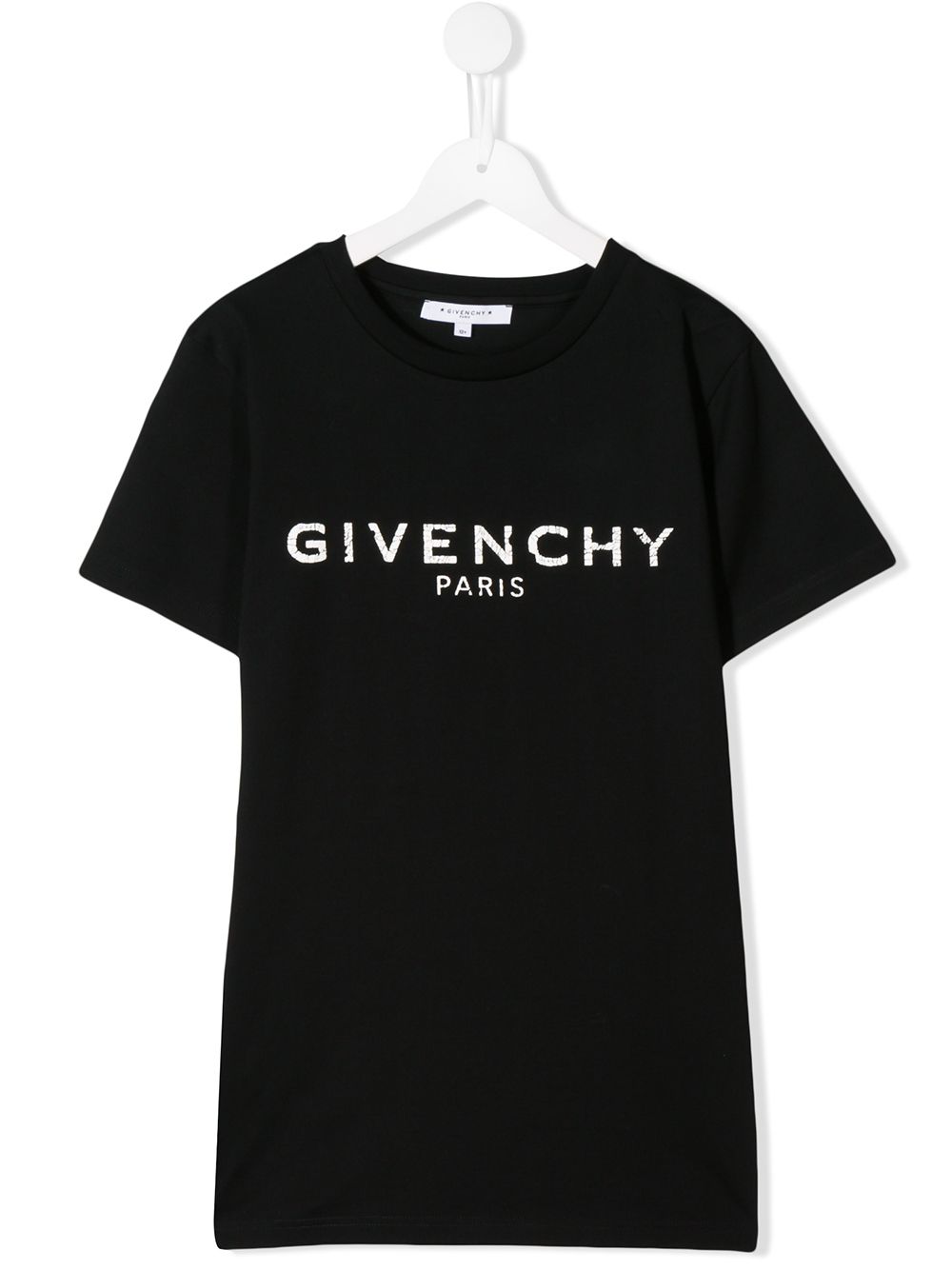 фото Givenchy kids футболка с контрастным логотипом