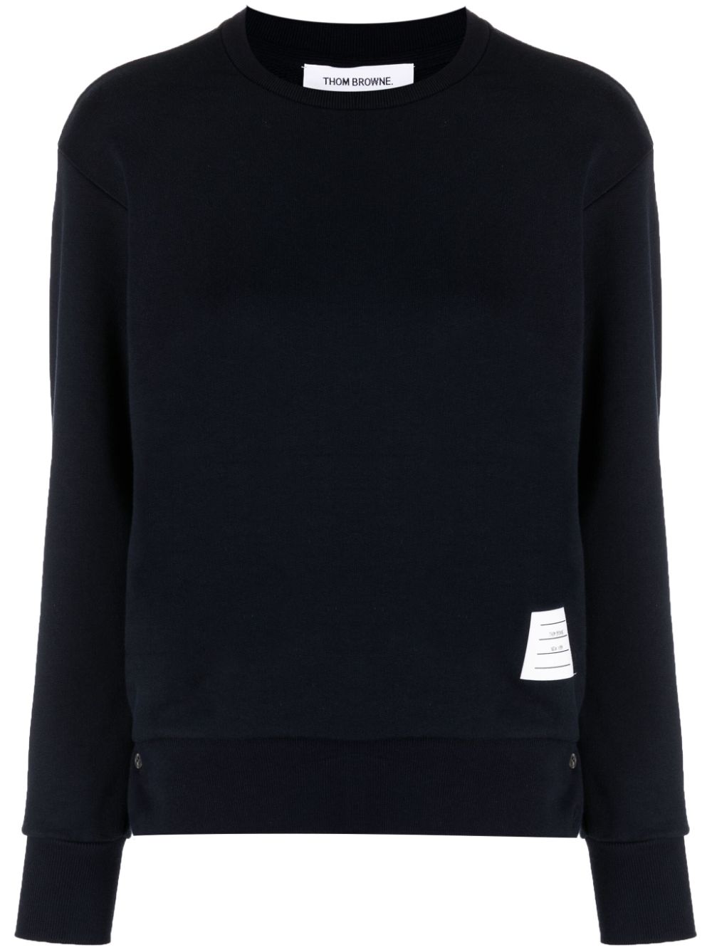 Shop Thom Browne Rwb-stripe Sweatshirt In Blue