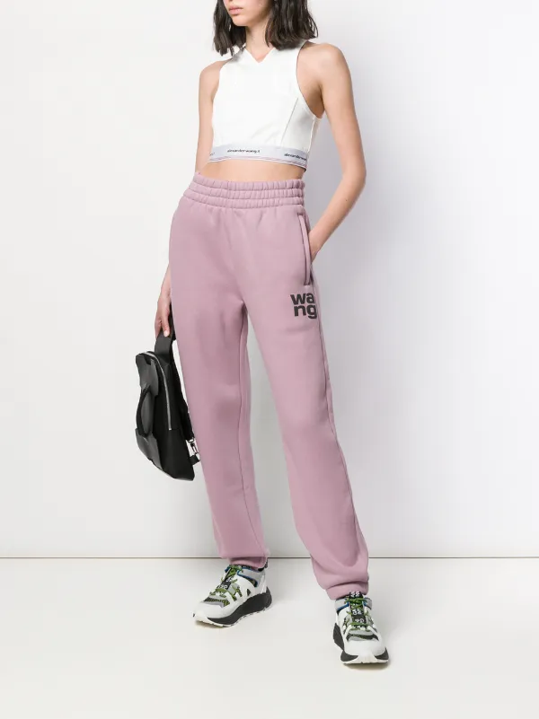 alexander wang pink sweatpants