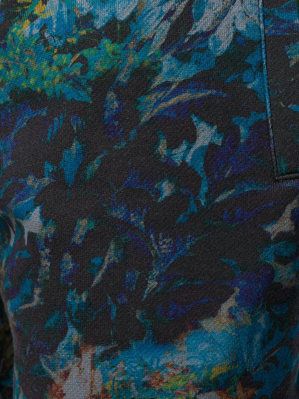 фото Etro спортивные брюки с цветочным принтом