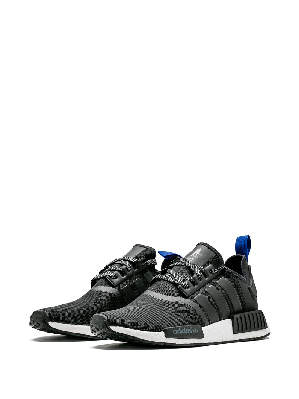 Shop Adidas Originals Nmd_r1 Sneakers In Black