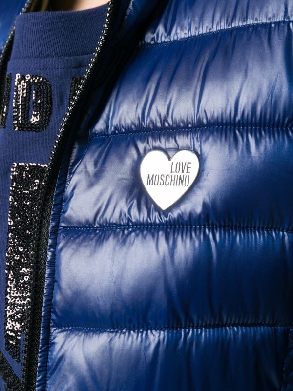 moschino blue jacket