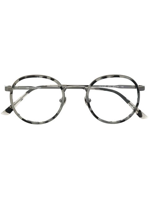 Calvin Klein round frame glasses