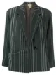 الصورة 1 من Versace Pre-Owned سترة كلاسيكية مخططة