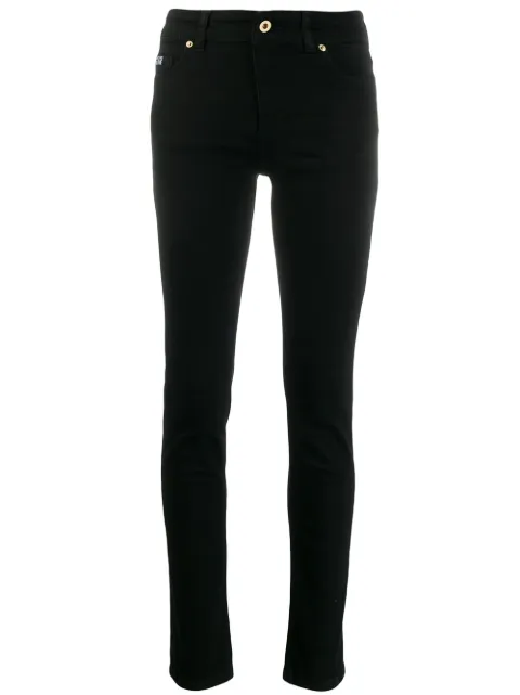 Versace Jeans Couture 미드 라이즈 스키니 진