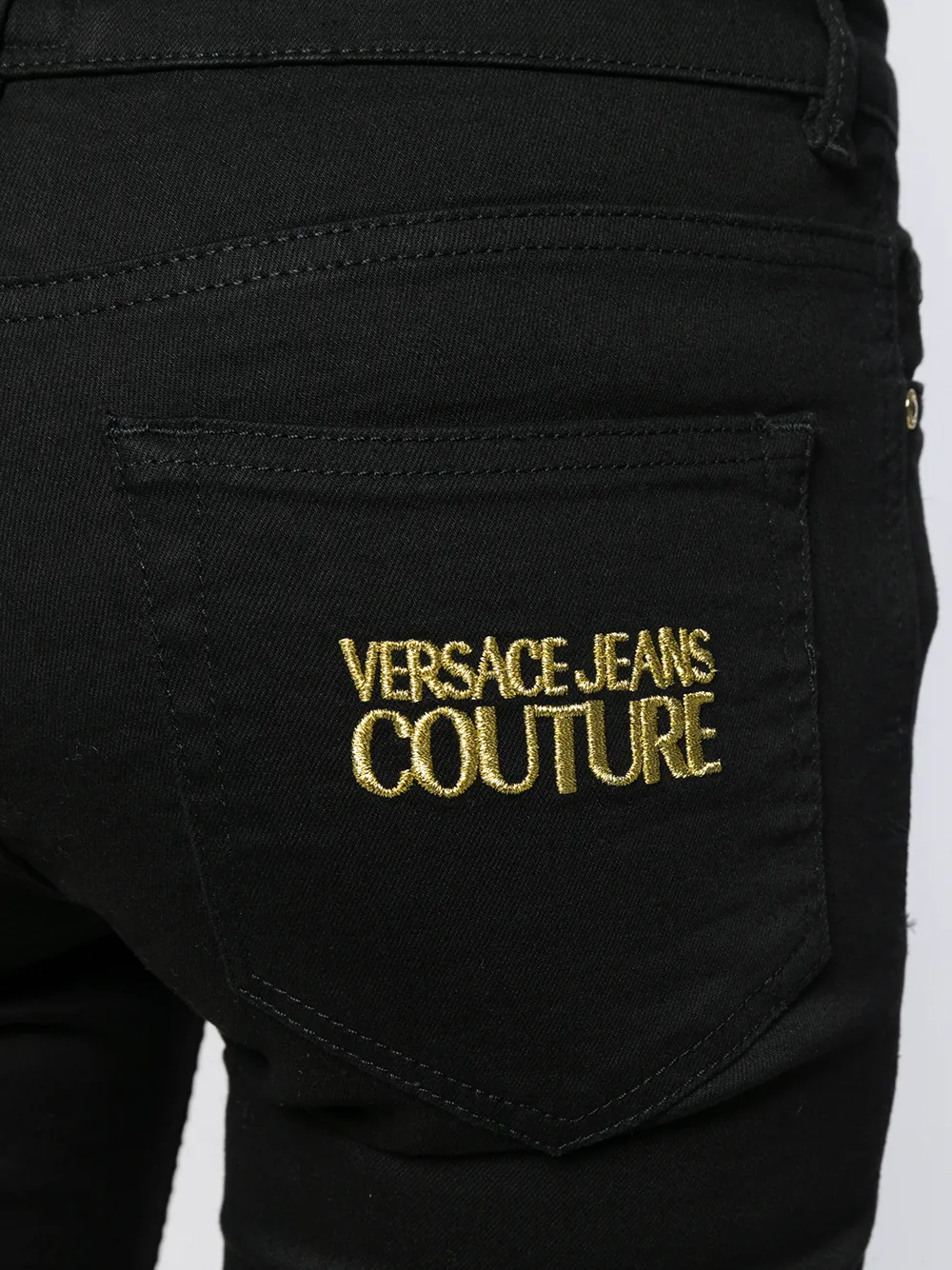 Versace Jeans Couture Skinny jeans Zwart