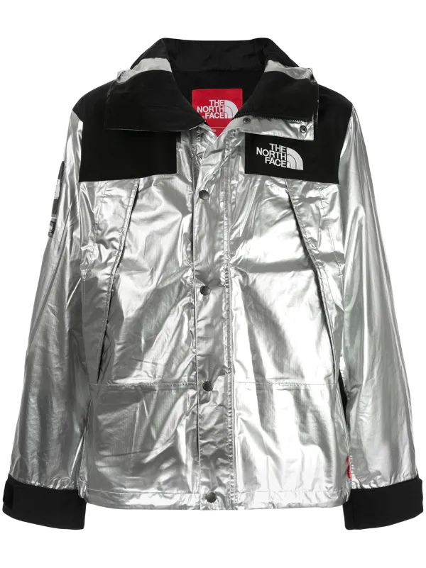 north face supreme metallic jacket