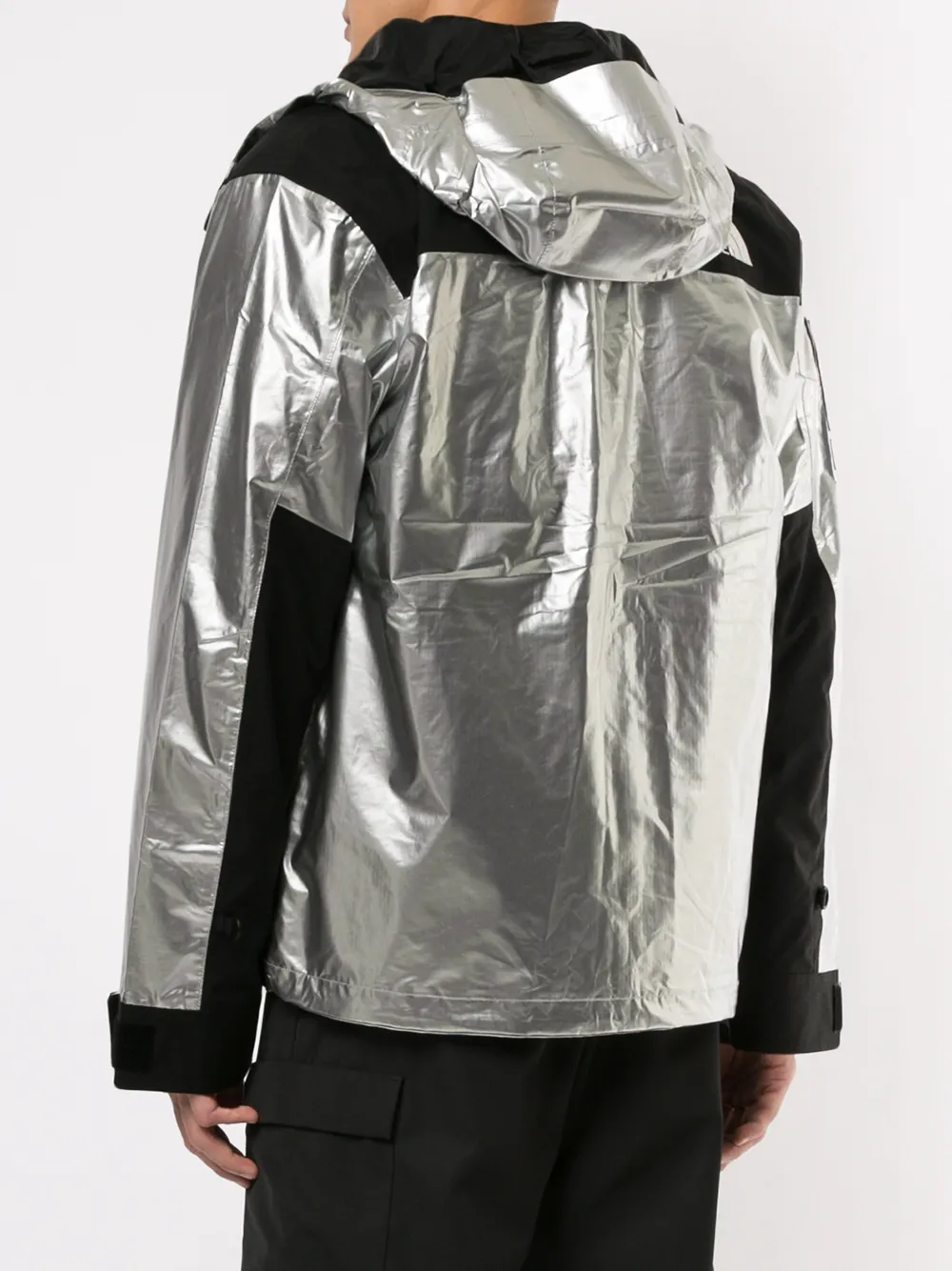 Supreme north face outlet metallic mountain parka