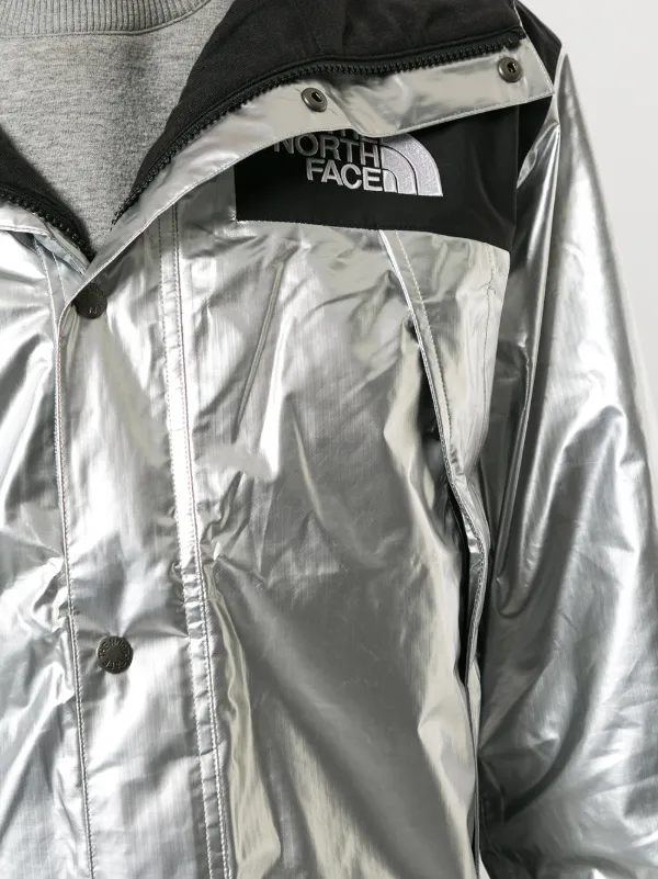 supreme the north face metallic mountain parka