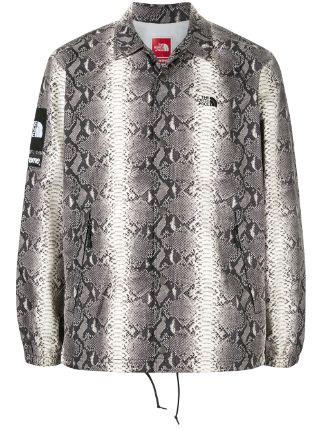 Supreme x The North Face snakeskin-print Taped Seam Jacket | Multicolour |  FARFETCH