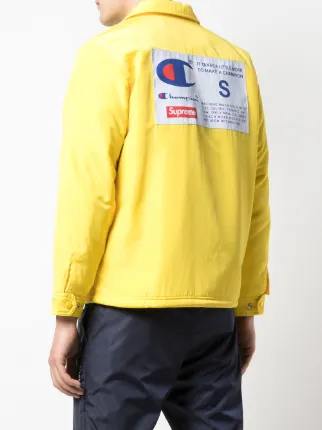 Champion Label教练夹克展示图