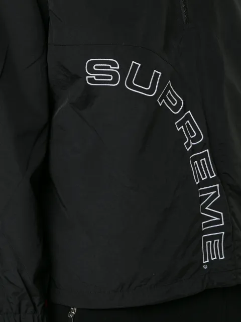supreme corner arc half zip pullover