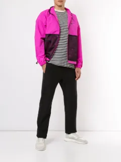 supreme nike trail running jacket pink