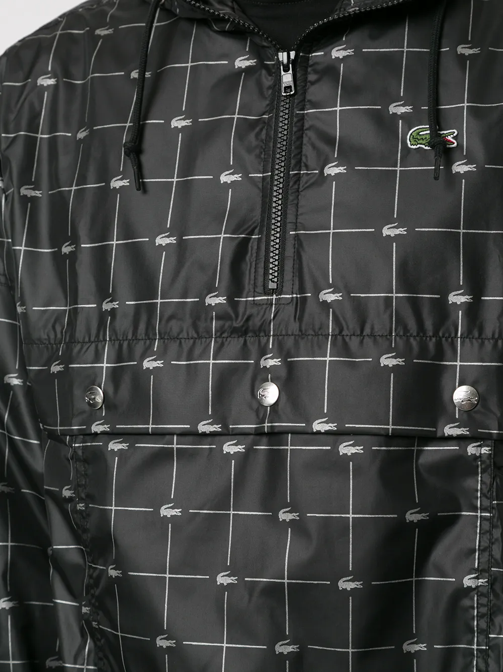 Lacoste reflective shop jacket