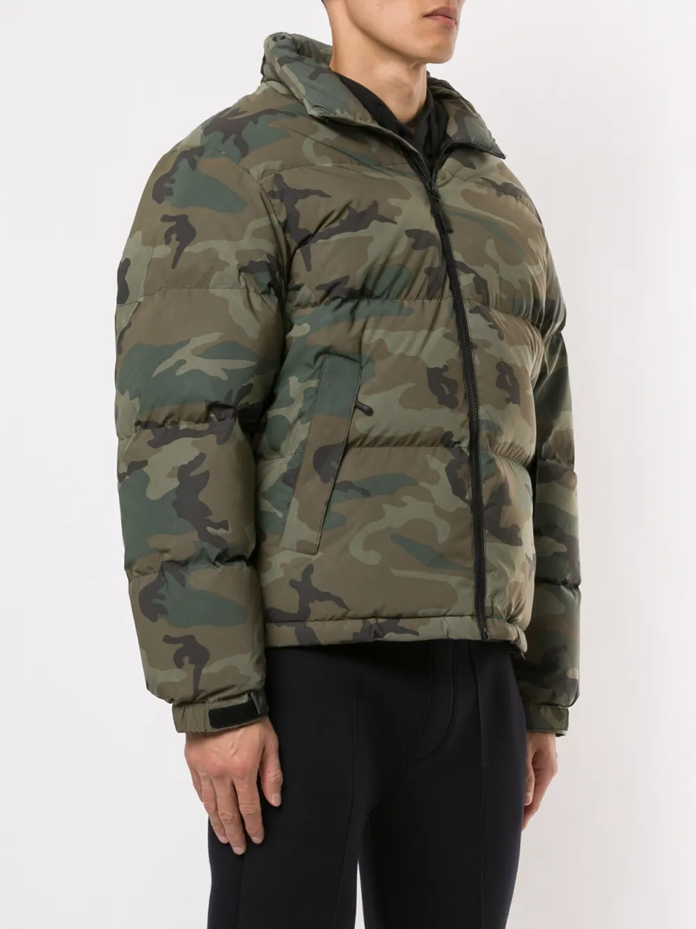 supreme camo puffer jacket