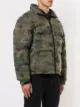 Supreme reflective camo down jacket