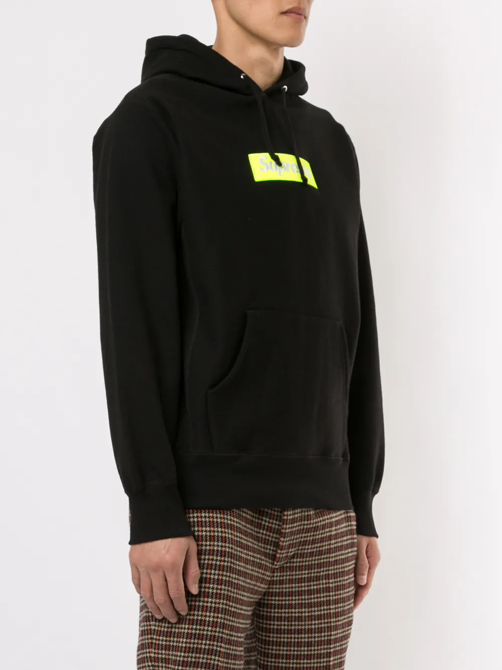 Shop Supreme Box Logo Hooded Sweatshirt In Black