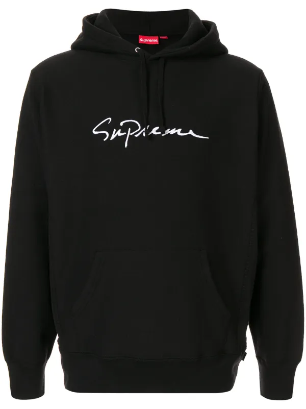 script supreme hoodie