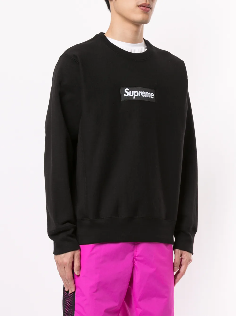 気質アップ スウェット Supreme - box logo crewneck スウェット ...