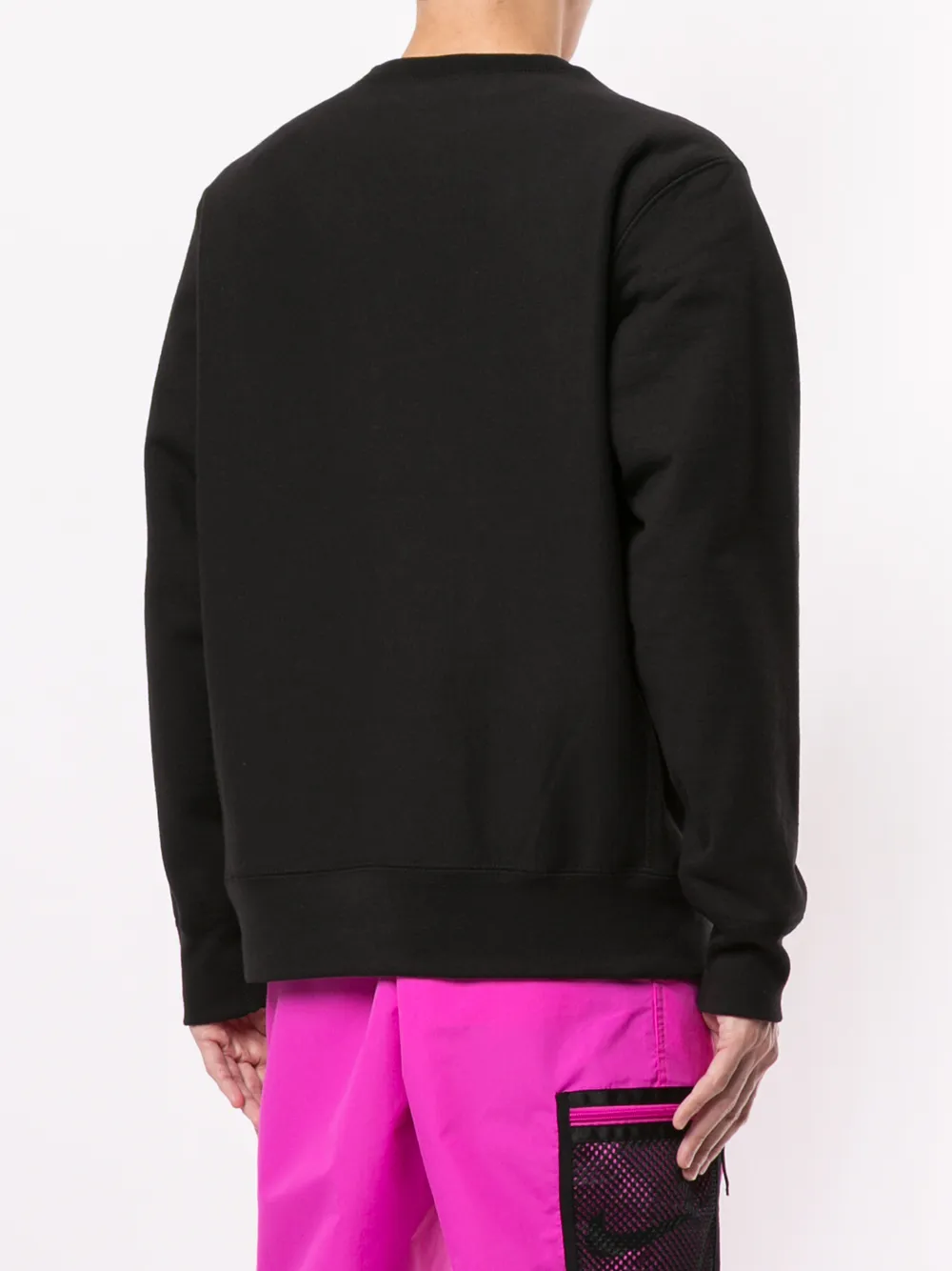 box-logo crew-neck sweatshirt