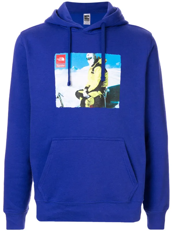 supreme the north face photo hoodie