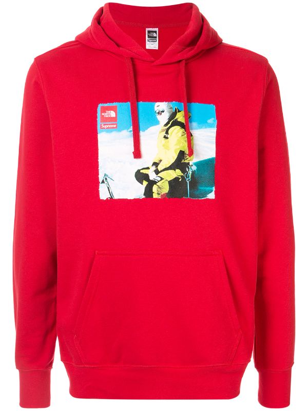 tnf x supreme hoodie