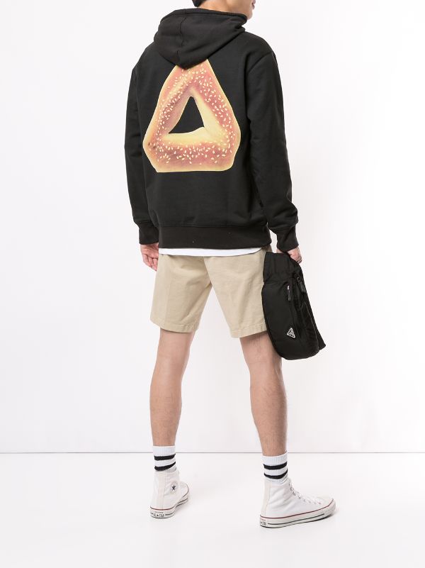 palace tri bagel hoodie