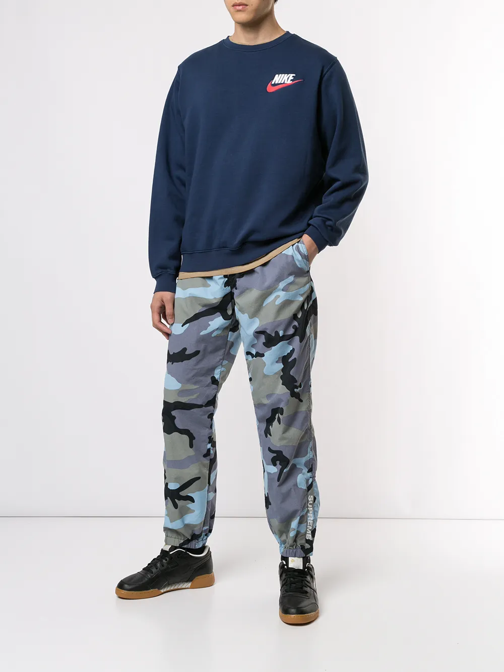 BlackSIZESupreme Warm up pants black sサイズ - ワークパンツ/カーゴ