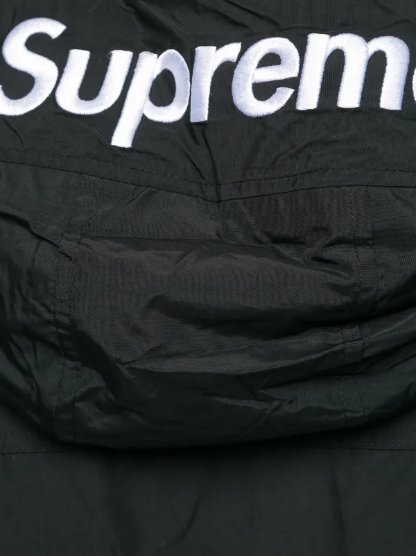 Supreme hooded 2 store tone top black