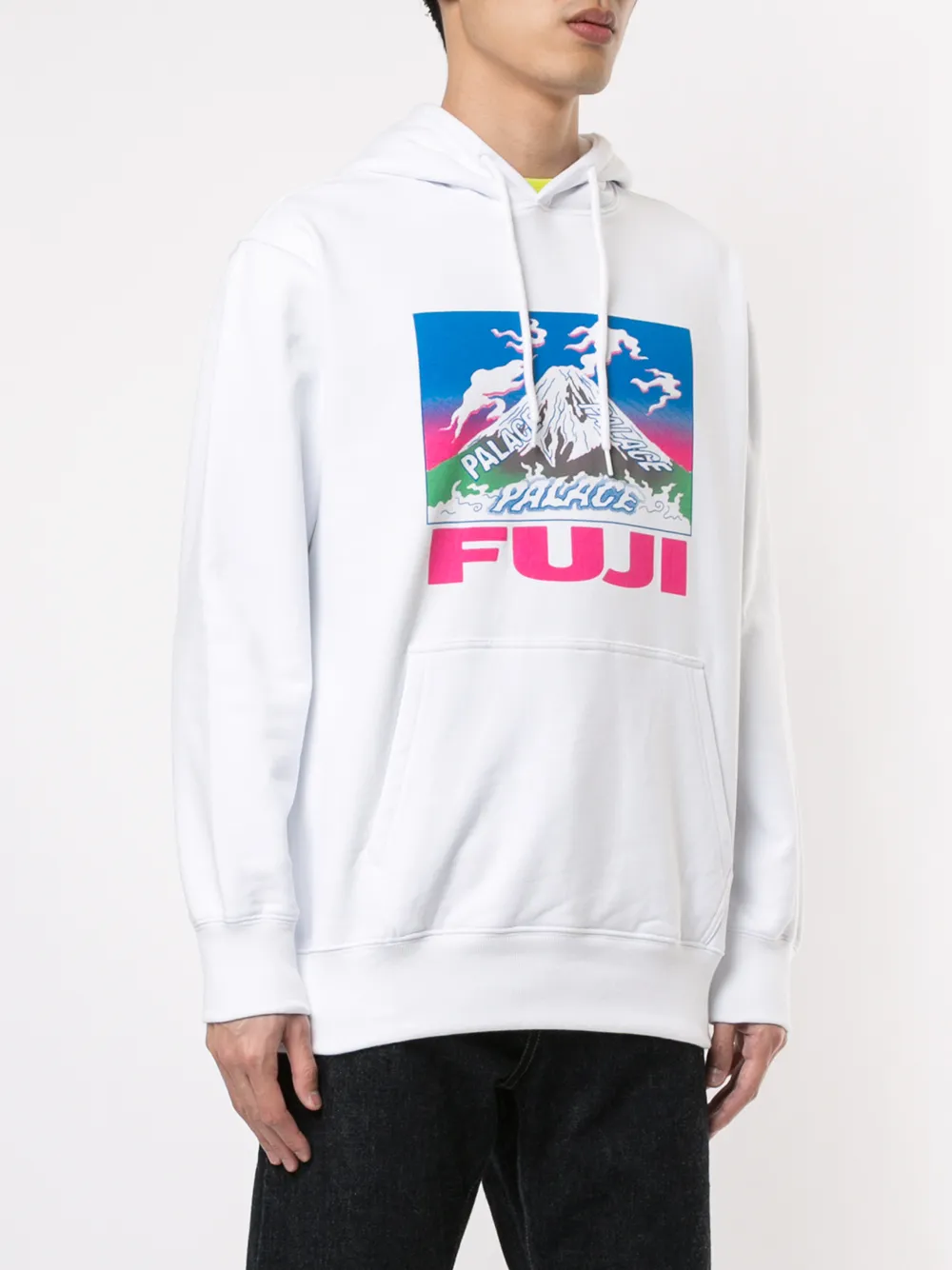 Fuji Pal graphic-print hoodie