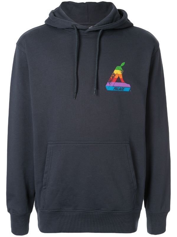 palace rainbow hoodie