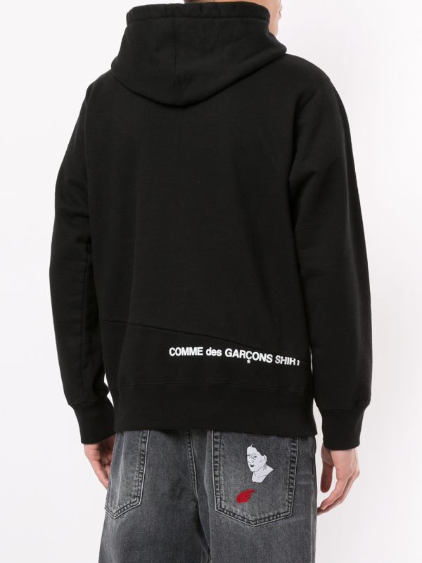 Supreme Split Crewneck Sweatshirt Black  Sweatshirts, Supreme clothing, Black  sweatshirts