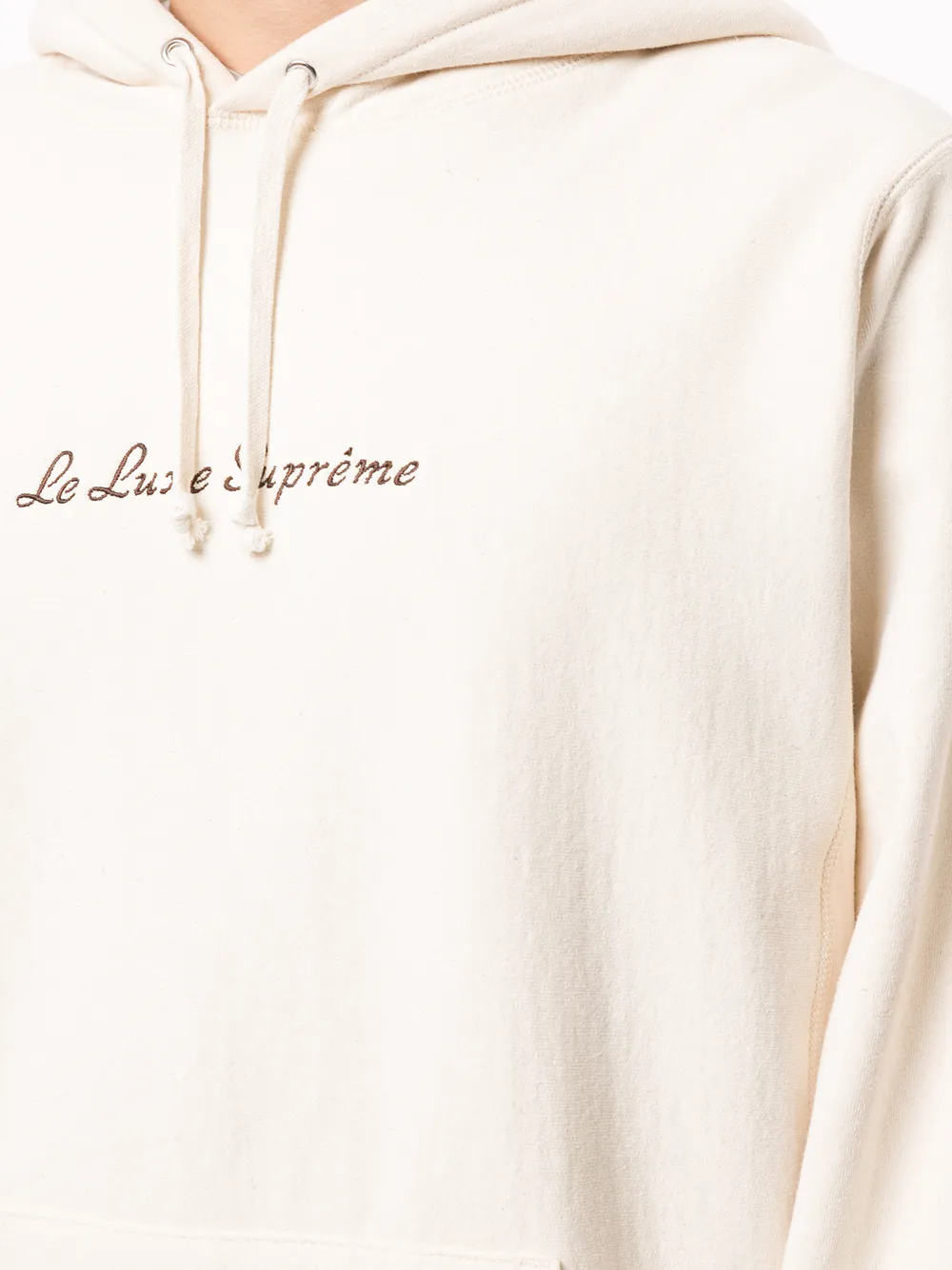 le luxe supreme hoodie